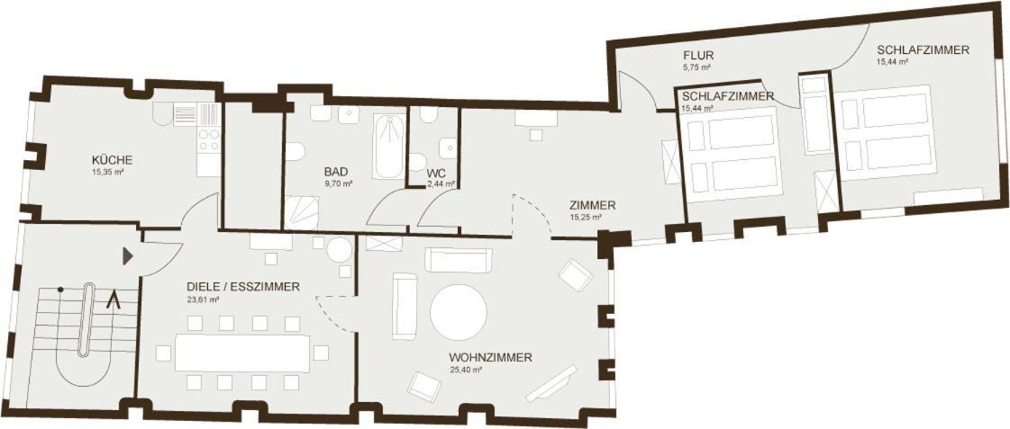 Altstadt Apartments リューネブルク エクステリア 写真